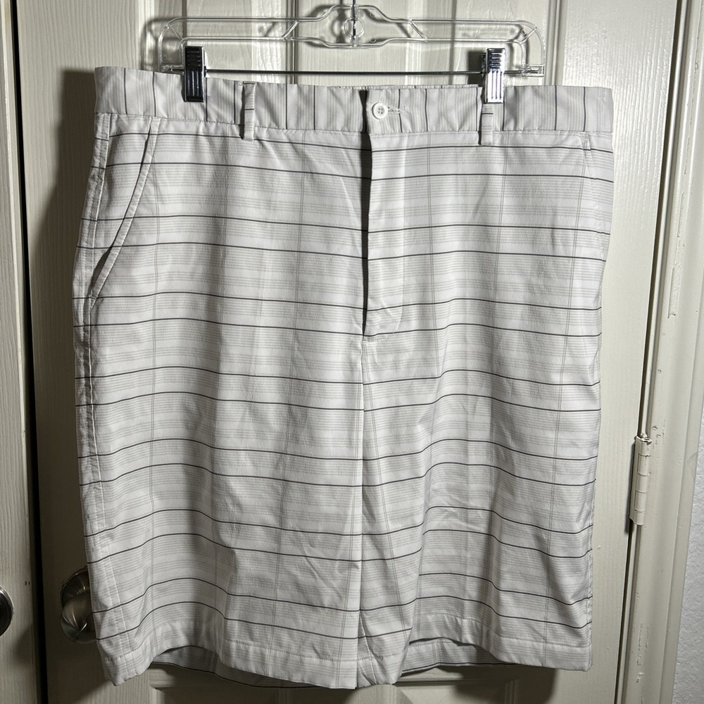Tommy Armour Golf Shorts Men‎ Size 38 White Plaid